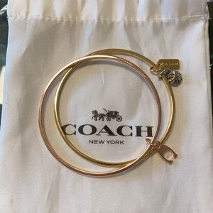 COACH bangle pair